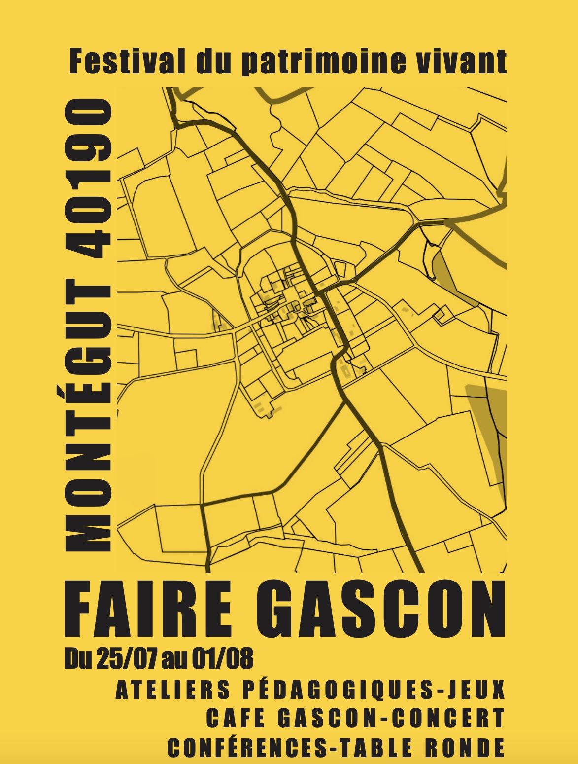 affiche festival faire gascon